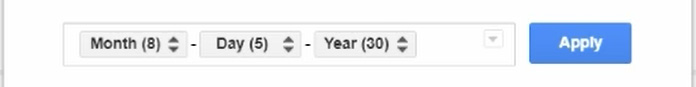 Google Sheets - Custom Date Format - 03 Custom Date Format Hyphens