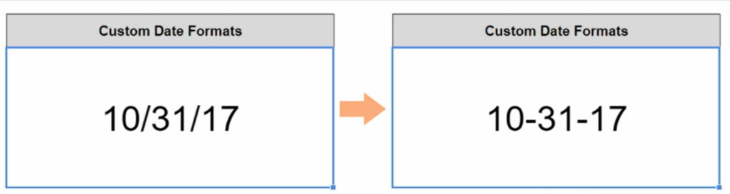 Google Sheets - Custom Date Format - 04 New Format