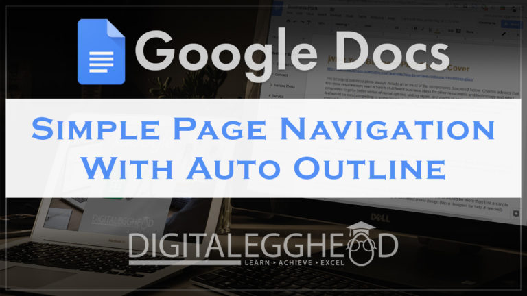 Google Docs Tips - Header - Auto Outline Tool