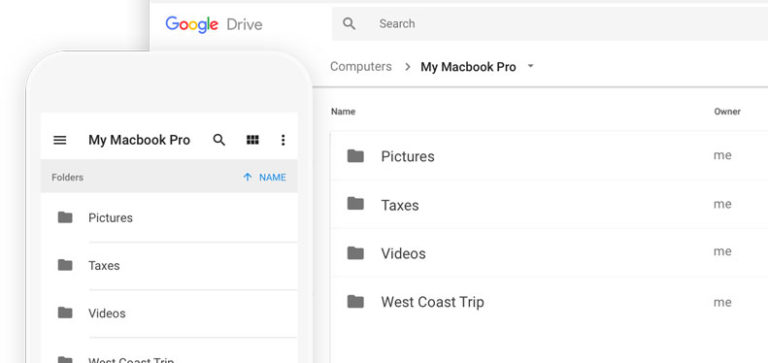 Google Backup and Sync Hero Image
