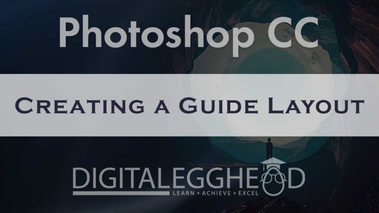 Photoshop - Creating a Guide Layout