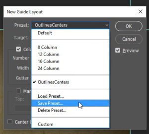Photoshop Guide Layout - Presets