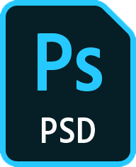 Adobe - Icons - PS Photoshop CC 2018
