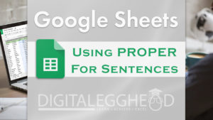 Formatting Sentences With Functions - Header Image