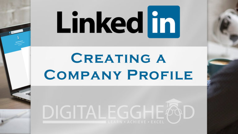 Linked In Create Company Profile - Header Image