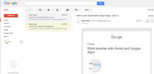 Gmail Tips - Enable Preview Pane - 05 Vertical Split