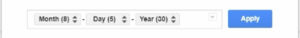 Google Sheets - Custom Date Format - 03 Custom Date Format Hyphens