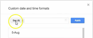 Google Sheets - Custom Date Format - 07 Change Format