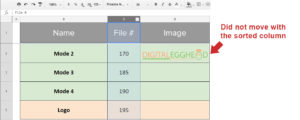 Google-Sheets-Inserting-Images-04-Sorted-Data