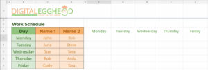 Google Sheets - Transpose 03 Completed Function