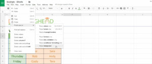 Google Sheets - Transpose 05 Paste Transposed