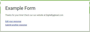 Google Forms - Edit Responses - 03 Edit Link
