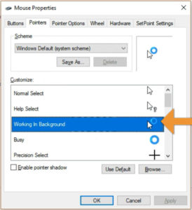 Microsoft - Spinning Blue Circle - 05 Working In Background
