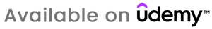 Available on Udemy logo